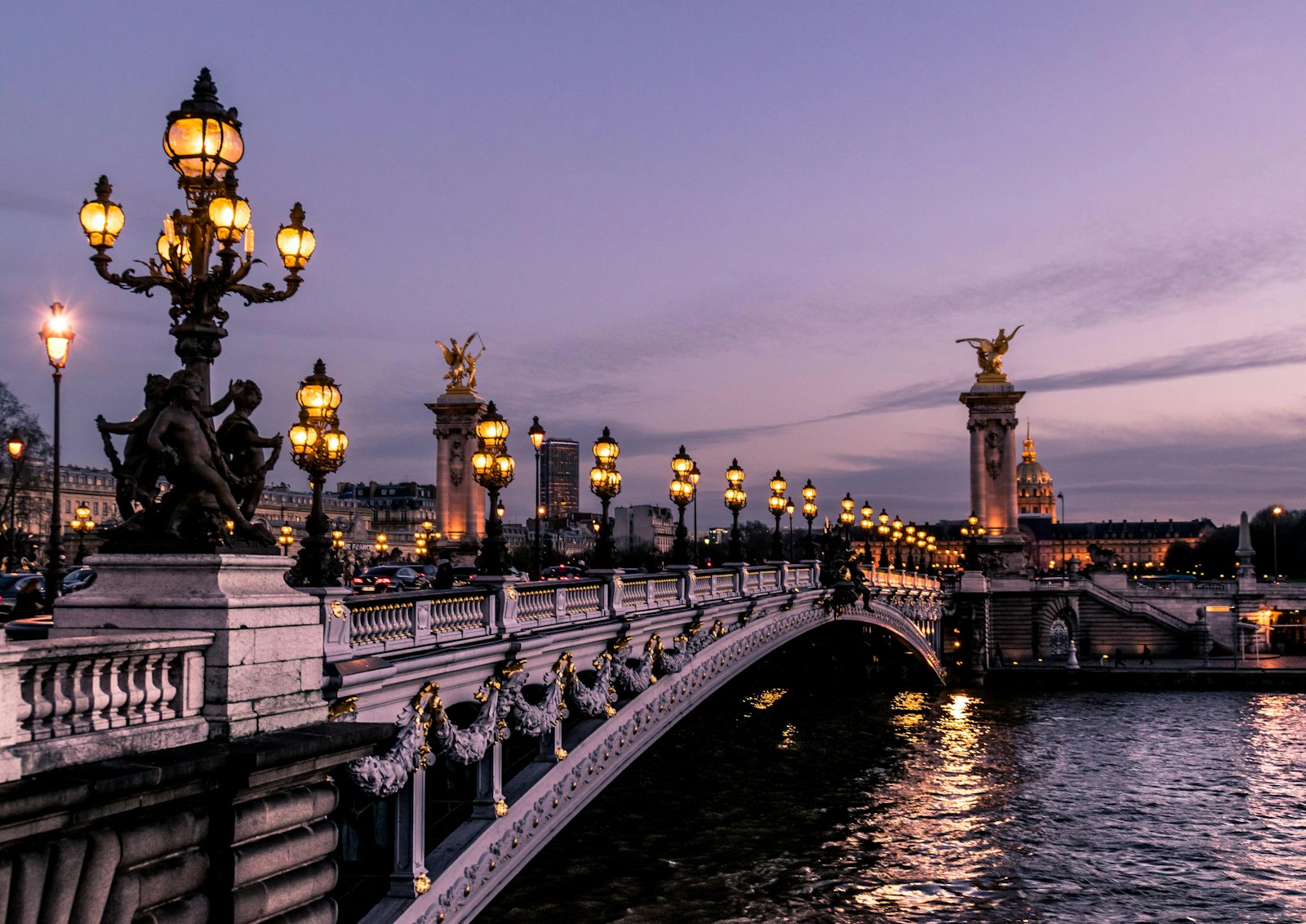 Promenade ombragée dans un parc parisien