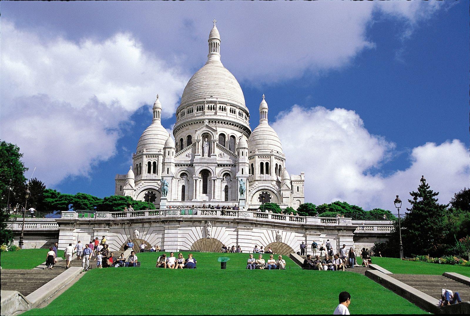 Pique-nique à Montmartre.